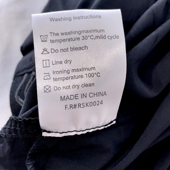 Outdoor Sports Men's 36 Black Nylon Spandex Blend Pants Trousers‎ Waterproof- 36 - Picture 3 of 8